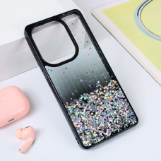 Futrola Frame Glitter za Xiaomi Redmi Note 13 Pro 4G crna
