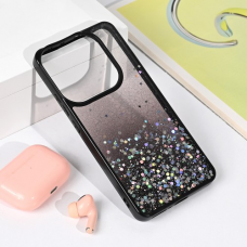 Futrola Frame Glitter za Xiaomi Redmi Note 14 5G crna Futrola Frame Glitter za Xiaomi Redmi Note 14 5G crna