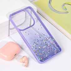 Futrola Frame Glitter za Xiaomi Redmi Note 14 5G ljubicasta Futrola Frame Glitter za Xiaomi Redmi Note 14 5G ljubicasta