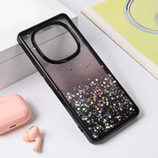Futrola Frame Glitter za Xiaomi Redmi Note 14 Pro 5G crna Futrola Frame Glitter za Xiaomi Redmi Note 14 Pro 5G crna