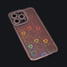 Futrola Heart IMD za iPhone 13 Pro 6.1 roze Futrola Heart IMD za iPhone 13 Pro 6.1 roze