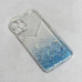 Futrola Heart Glitter za iPhone 12 Pro Max 6.7 plava