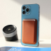Futrola Leather Magsafe Pocket za iPhone 12 braon Futrola Leather Magsafe Pocket za iPhone 12 braon