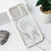 Futrola Magsafe Frame Color za iPhone 15 Pro 6.1 bela