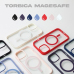 Futrola Magsafe Frame Color za iPhone 15 Pro Max 6.7 crvena