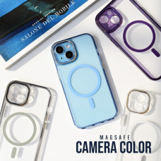 Futrola Magsafe Camera Color za iPhone 16 Pro Max 6.9 transaprent