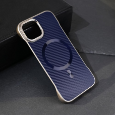 Futrola Magsafe Carbon za iPhone 13 6.1 plava