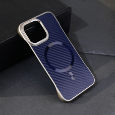 Futrola Magsafe Carbon za iPhone 13 Pro 6.1 plava