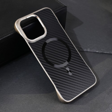 Futrola Magsafe Carbon za iPhone 15 Pro Max 6.7 crna