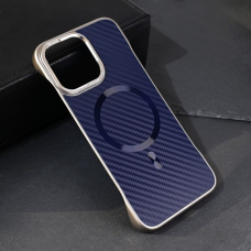 Futrola Magsafe Carbon za iPhone 15 Pro Max 6.7 plava