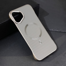 Futrola Magsafe Carbon za iPhone 16 Plus 6.7 siva