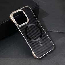 Futrola Magsafe Carbon za iPhone 16 Pro 6.3 crna