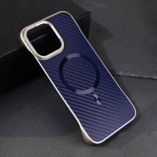 Futrola Magsafe Carbon za iPhone 16 Pro Max 6.9 plava