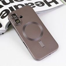 Futrola Magsafe Chrome za iPhone 16 6.1 siva