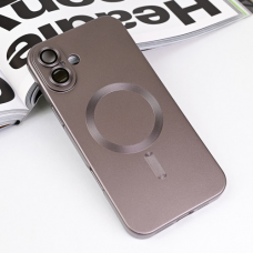 Futrola Magsafe Chrome za iPhone 16 Plus 6.7 siva