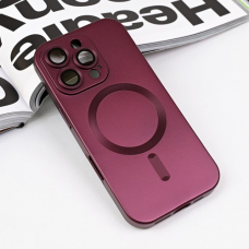 Futrola Magsafe Chrome za iPhone 16 Pro 6.3 bordo