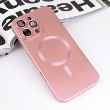 Futrola Magsafe Chrome za iPhone 16 Pro Max 6.9 roze