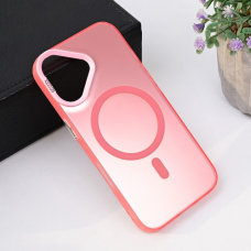 Futrola Magsafe Clear za iPhone 16 6.1 roze