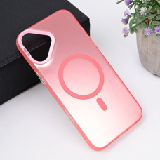 Futrola Magsafe Clear za iPhone 16 Plus 6.7 roze