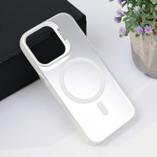 Futrola Magsafe Clear za iPhone 16 Pro 6.3 srebrna