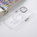 Futrola Magsafe Color Pop za iPhone 15 6.1 bela
