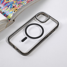 Futrola Magsafe Color Pop za iPhone 15 6.1 crna
