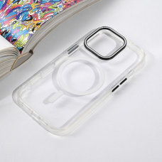 Futrola Magsafe Color Pop za iPhone 16 Pro 6.3 bela
