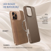 Futrola Magsafe Kevlar za iPhone 17 Pro 6.3 braon