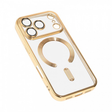 Futrola Magsafe Lux za iPhone 17 Pro/18 Pro 6.3 zlatna Futrola Magsafe Lux za iPhone 17 Pro/18 Pro 6.3 zlatna
