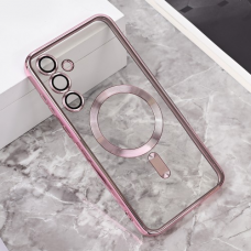 Futrola Magsafe Lux za Samsung A556B Galaxy A55 5G roze Futrola Magsafe Lux za Samsung A556B Galaxy A55 5G roze