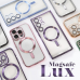 Futrola Magsafe Lux za Samsung A556B Galaxy A55 5G roze