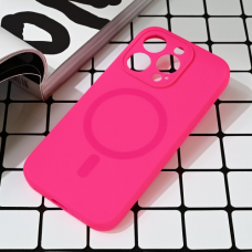 Futrola Magsafe Pure color za iPhone 15 Pro 6.1 pink