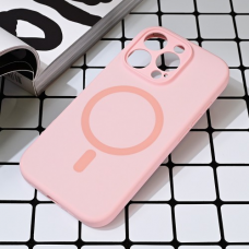 Futrola Magsafe Pure color za iPhone 16 Pro 6.3 roze