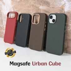Futrola Magsafe Urban Cube za iPhone 17 6.3 braon
