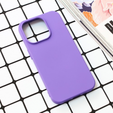 Futrola Nano Silikon za iPhone 15 Pro 6.1 ljubicasta Futrola Nano Silikon za iPhone 15 Pro 6.1 ljubicasta