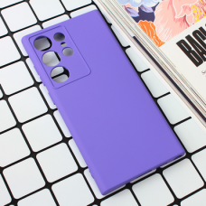 Futrola Nano Silikon za Samsung Galaxy S24 Ultra ljubicasta