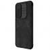 Futrola Nillkin Qin Pro za Samsung A556B Galaxy A55 5G crna Futrola Nillkin Qin Pro za Samsung A556B Galaxy A55 5G crna