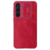 Futrola Nillkin Qin Pro za Samsung A556B Galaxy A55 5G crvena Futrola Nillkin Qin Pro za Samsung A556B Galaxy A55 5G crvena