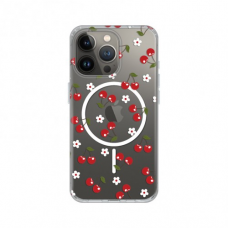 Futrola Print Magsafe za iPhone 13 Pro 6.1 Cute Cherries