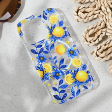 Futrola Print Magsafe za iPhone 13 Pro 6.1 Mediteran Lemon