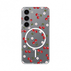 Futrola Print Magsafe za Samsung S911B Galaxy S23 Cute Cherries