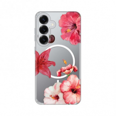 Futrola Print Magsafe za Samsung S931B Galaxy S25 Hibiscus