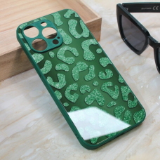 Futrola Shiny glass za iPhone 13 Pro Max 6.7 zelena Futrola Shiny glass za iPhone 13 Pro Max 6.7 zelena