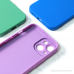 Futrola Silikon Pro Camera za Honor 200 svetlo plava
