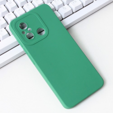 Futrola Silikon Pro Camera za Xiaomi Redmi 12C tamno zelena
