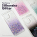 Futrola Silikonska Glitter za Huawei P40 Lite roze