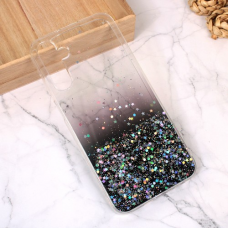 Futrola Silikonska Glitter za Samsung A156F Galaxy A15 5G crna