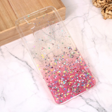 Futrola Silikonska Glitter za Samsung A156F Galaxy A15 5G roze