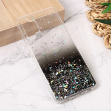 Futrola Silikonska Glitter za Samsung A325F Galaxy A32 4G (EU) crna