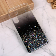 Futrola Silikonska Glitter za Samsung A356F Galaxy A35 5G crna